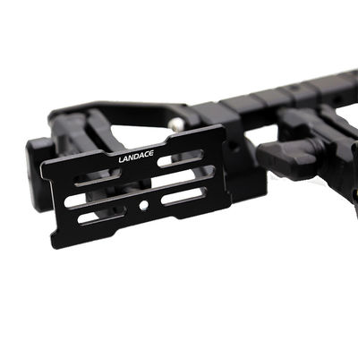 Black Anodizing Aluminum Guide Rail for Jeep Wrangler JL on Dashboard Fitting Position