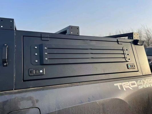 Black Powerder Coated Aluminium Alloy Semi-high Bed Canopy OEM OEM Service Accepted