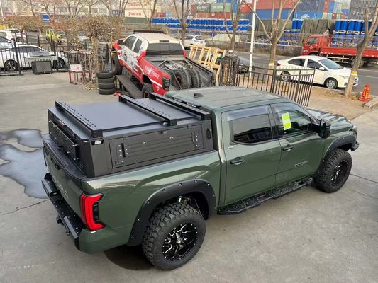 Black Powerder Coated Aluminium Alloy Semi-high Bed Canopy OEM OEM Service Accepted