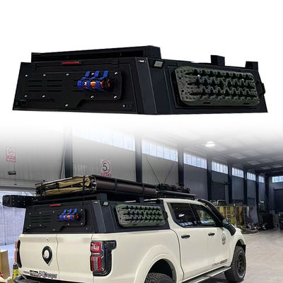 27kg Black Aluminium Alloy Low Bed Canopy For GWM POER Pick Truck Back Cover Car