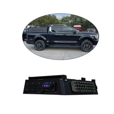 27kg Black Aluminium Alloy Low Bed Canopy For GWM POER Pick Truck Back Cover Car