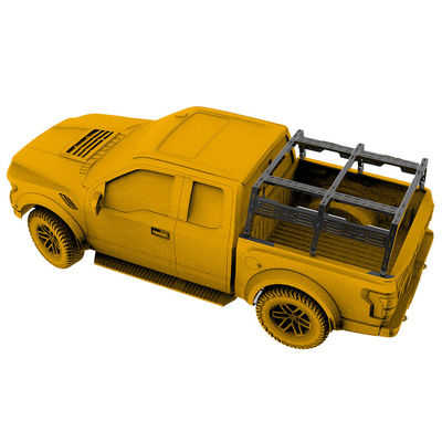 Aluminium Alloy Jeep Gladiator Ladder Rack OEM Truck Topper Rack