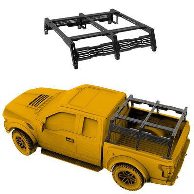 Partstruck Windshield Roll Bar with Storage Truck Rack Bed Aluminium Alloy Material