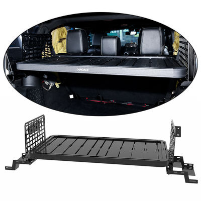 Jeep Wrangler JK Rear Gate Trunk Shelf with Powder Coating and Built-in Storage Shelf