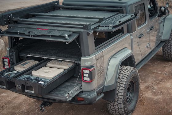 2019- Jeep Gladiator Hardtop Topper Canopy Truck Bed Rack System with Hard Type Cover