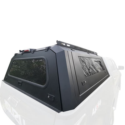 Jeep Gladiator Pickup Truck Bed Canopy Topper in High- Black Powder Coated Finish