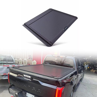 OEM Accepted Roll Up Tonneau Hard Roller Lid for 4X4 Pickup Truck Bed No-Drill Mount