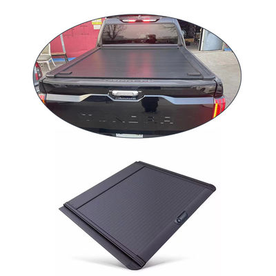 OEM Accepted Roll Up Tonneau Hard Roller Lid for 4X4 Pickup Truck Bed No-Drill Mount
