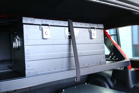 Aluminium Alloy Trunk Multifunctional Car Rear Trunk Luggage Cargo Storage Shelf
