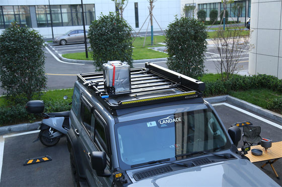 TOYOTA Jeep Nissan Car Model Roof Racks Extension System with Side Ladder and Awning