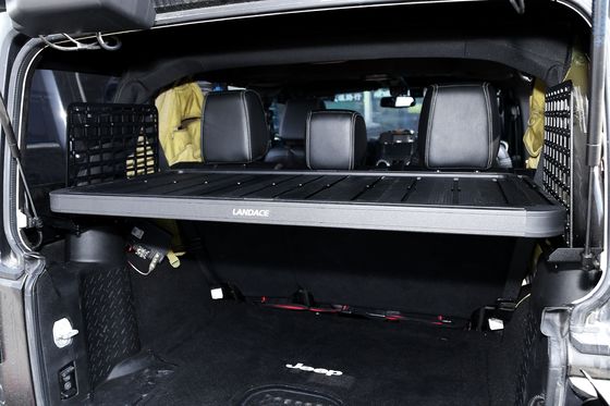 Jeep Wrangler JK Rear Gate Trunk Boot Storage Inside Shelf Built-In and Durable Design