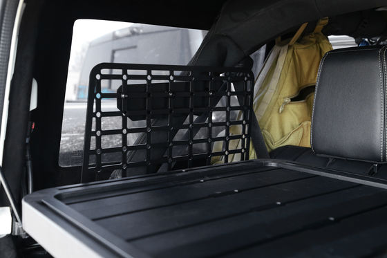 Jeep Wrangler JK Rear Gate Trunk Boot Storage Inside Shelf Built-In and Durable Design