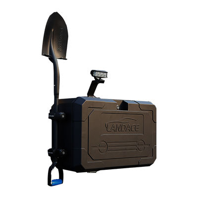 Off Road Aluminium Jeep Tailgate Outside Storage Box For Tank 300 BJ40 with Back Mount