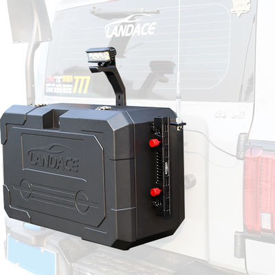 Off-Road New Design Power Coating Wrangler Tailgate Outside Storage Box For Tank 300 BJ40 For Wrangler JL JK Tank 300 BJ40