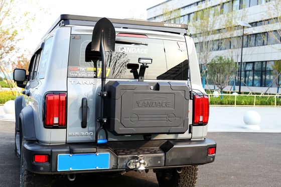 Off-Road New Design Power Coating Wrangler Tailgate Outside Storage Box For Tank 300 BJ40 For Wrangler JL JK Tank 300 BJ40