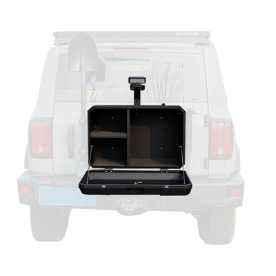Tailgate Outside Storage Box for Wrangler JL JK Tank 300 BJ40 Made of AL6063-T6 Material