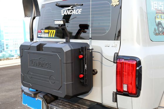 Tailgate Outside Storage Box for Wrangler JL JK Tank 300 BJ40 Made of AL6063-T6 Material