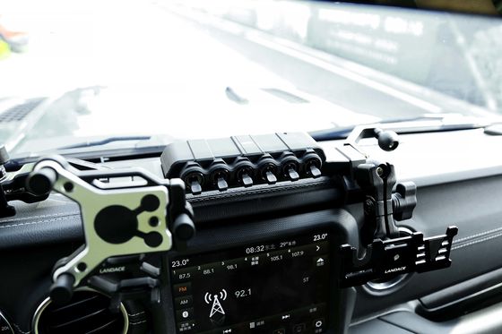 Black Multi-function 4x4 Wrangler JL Center Console Bracket Phone Holder for Jeep