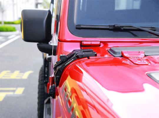 China Manufacture Outdoor Accessories Light Mounting Brackets CNC machined fog Light Mounting Brackets for  Wrangler