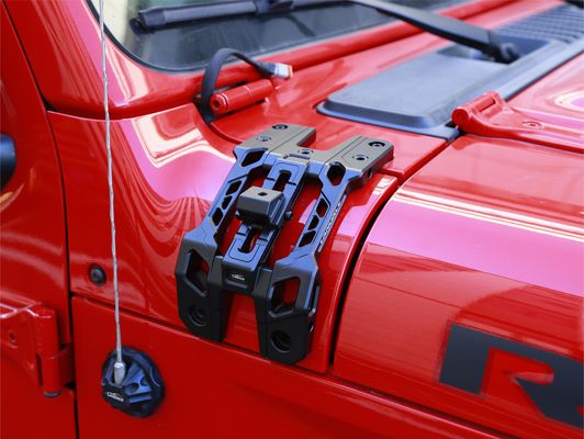 Wrangler Off-Road Silver Light Mounting Brackets with High- CNC Machined Design