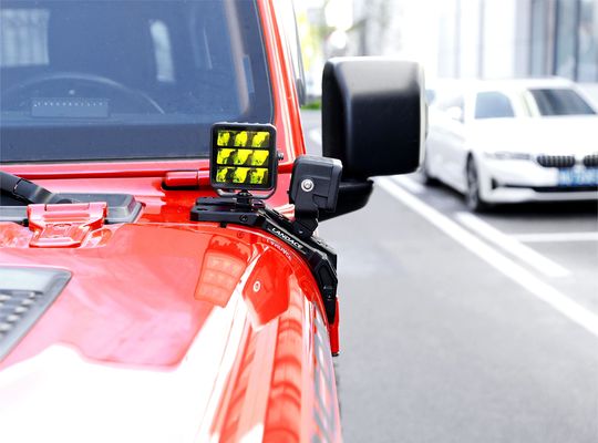Jeep Wrangler JL Fog Light Mounting Brackets with CNC Machining Technology