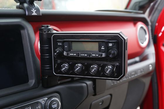 Jeep Wrangler JL Accessories 198.5*201*78mm Vehicle Radio Station Bracket Switch Panel