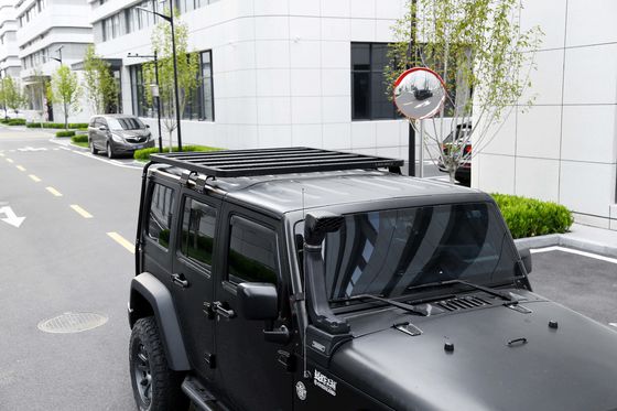 20kg G.W. Custom Black Powder Coated Car Roof Luggage Carrier for Camping Activities