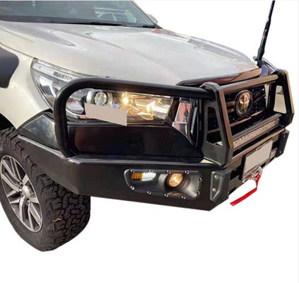 Front Bumper for 2008-2015 Hilux Universal Automotive Steel Bull Bar Protective Car Bumper