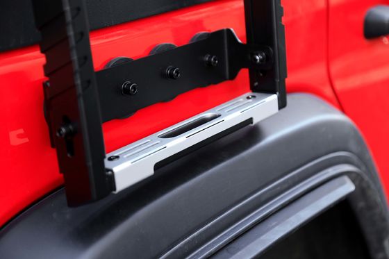 High- Foldable Ladder Perfect 4x4 Off Road Accessory for Jeep Wrangler Jk JL 2016-2018