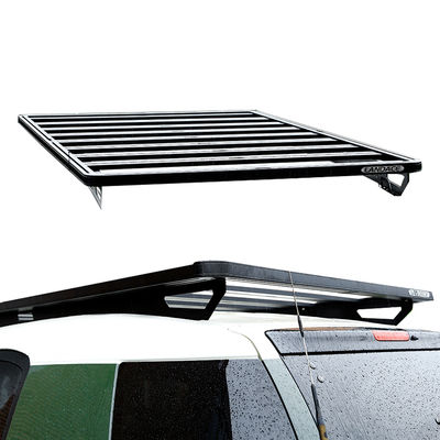 FJ Cruiser Roof Rack Customized Aluminium Alloy Luggage Rack with Back Bone Mounting