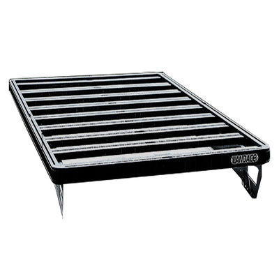 FJ Cruiser Roof Rack Customized Aluminium Alloy Luggage Rack with Back Bone Mounting