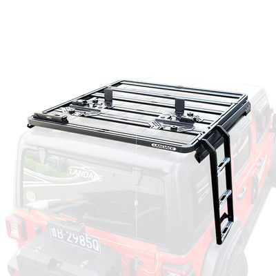 Double Side Ladder Car Roof Ladder Lightweight and Easy to for Jeep Wrangler Jl Jk