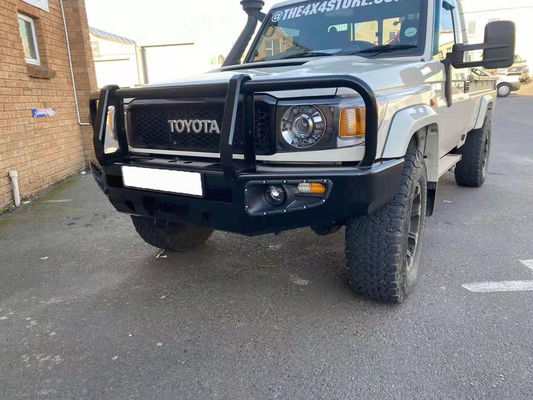 Powder Coated Black Car Bumpers for Toyota Land Cruiser LC79 Off Road 4x4 Accessories