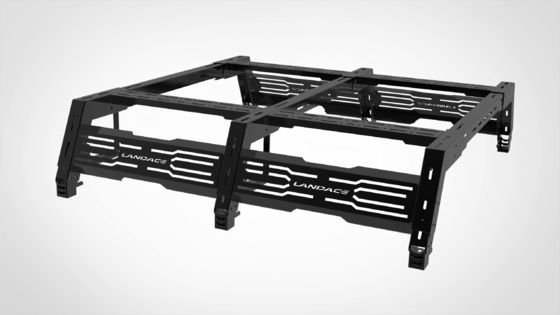 Adjustable 4x4 Aluminium Alloy Cargo Roll Bar Truck Bed Rack with Road Shower for Pick Up Truck
