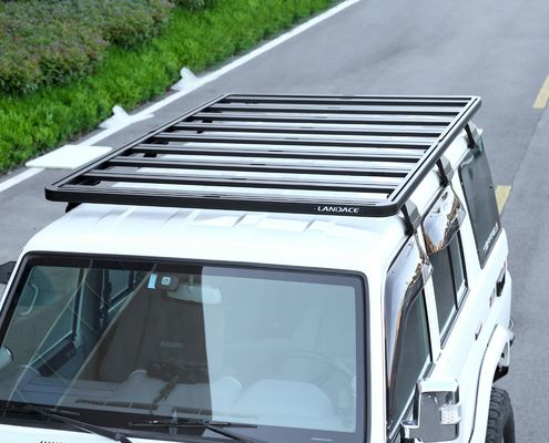 High- Aluminum Alloy Roof Rack for Toyota LC76 4x4 Customized for Adventure Vehicles