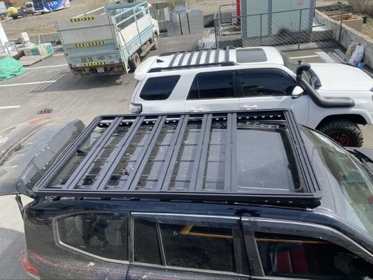 SUS304 Backbone Mounting Universal Car Roof Carrier for Toyota LC300 Top Roof Platform