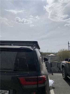 SUS304 Backbone Mounting Universal Car Roof Carrier for Toyota LC300 Top Roof Platform