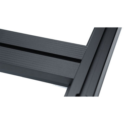 Black 1500x1425 Customized Roof Racks Luggage Carrier for Pickup Trucks Steel Rack