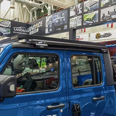 GLADIATOR Pickup JT BALCK Powder Coating Adjustable Overland Truck Bed Rack Roll Bar