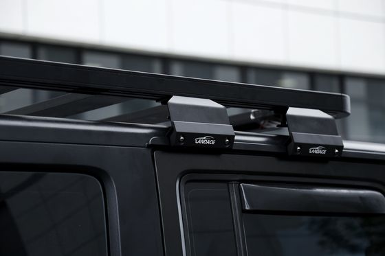 Efficiently Expand Your Jeep JK's Storage with Black Powder Coated Roof Rack Platform