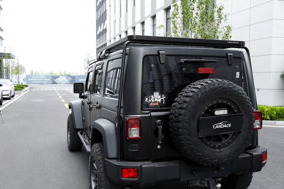 Customized Aluminum Alloy Roof Rack Luggage Bracket Gear Platform for Jeep Wrangler JK
