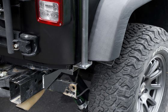 High- 4x4 Side Ladder Support Car Ladder Clamp for Jeep Wrangler JK Size 840*400*261mm