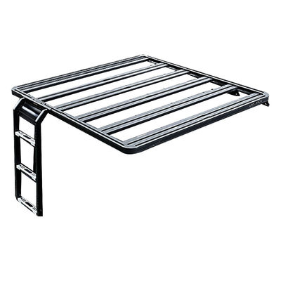 Jeep Wrangler JK Roof Rack with Ladders and Q235-8 Steel Material Size 840*400*261mm
