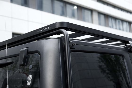 Jeep Wrangler JK Roof Rack with Ladders and Q235-8 Steel Material Size 840*400*261mm