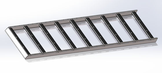 Custom Van Parts Camper Van Roof Rack Platform in Black for Outdoor Camping Activities