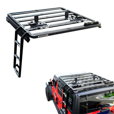 18-23 Wrangler Rubicon Jeep Fitment Universal Aluminum Roof Rack for Off Road Vehicles