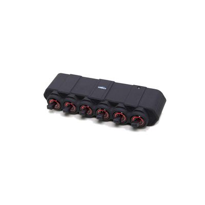 Universal Car Aluminum Alloy 6 Gang On-Off Control Switch Panel for Wide Application