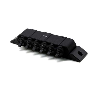 Universal Car Aluminum Alloy 6 Gang On-Off Control Switch Panel for Wide Application