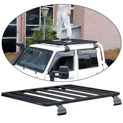LC79 4x4 Off Road Vehicle Aluminum Alloy Car Roof Rack Cross Bars Easy to and Install