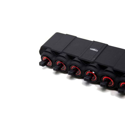 Universal Car and Ship Control Box with 6 Gang Switch Panel and Voltage Monitoring